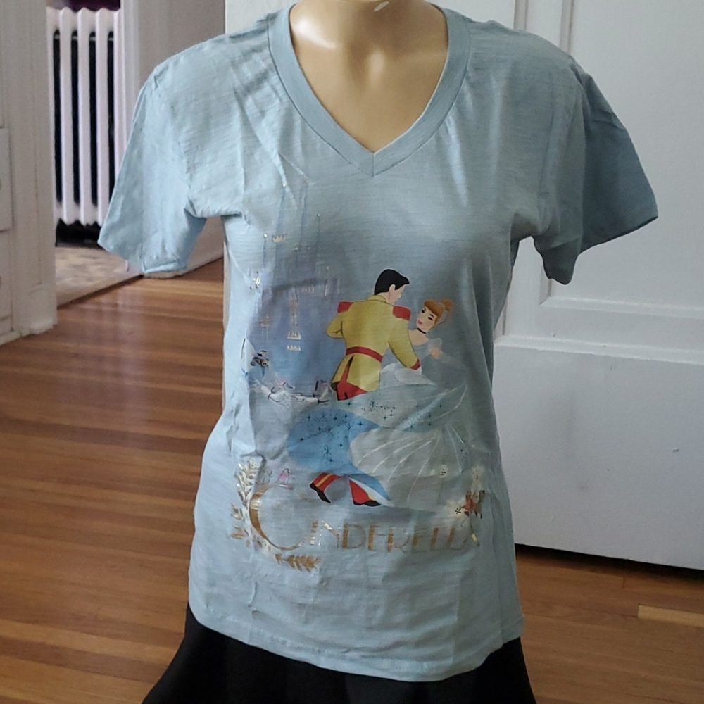 Disney Store Cinderella V-neck T-shirt